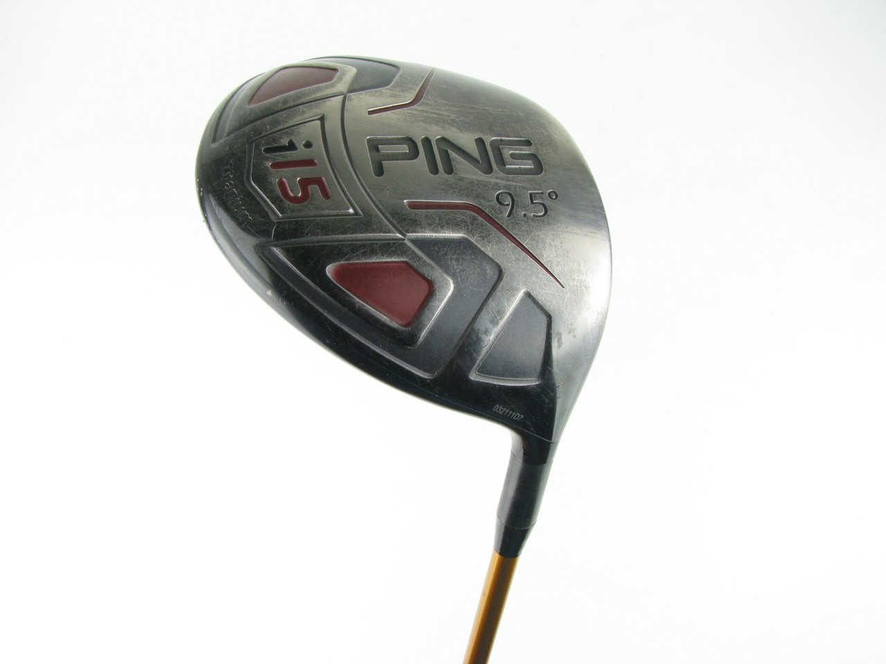 PING G15 4W 17度 アルディラNV65S Ping i15 Driver 9.5 Degree w/ Aldila NVS 65 Stiff +Headcover (Out