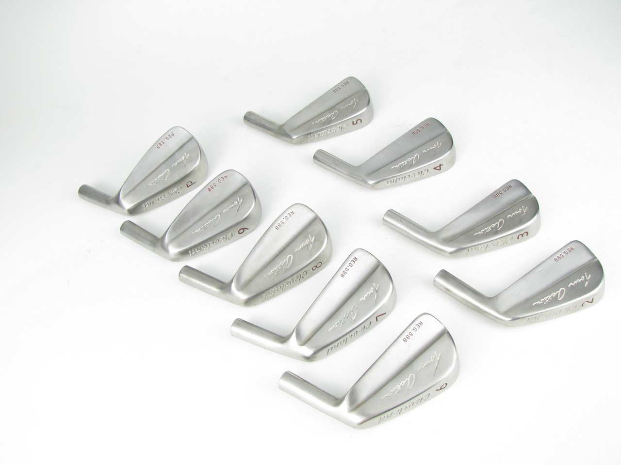Cleveland Tour Action Reg.588 iron set 2-PW (HEADS ONLY) (Out of  display picture 1