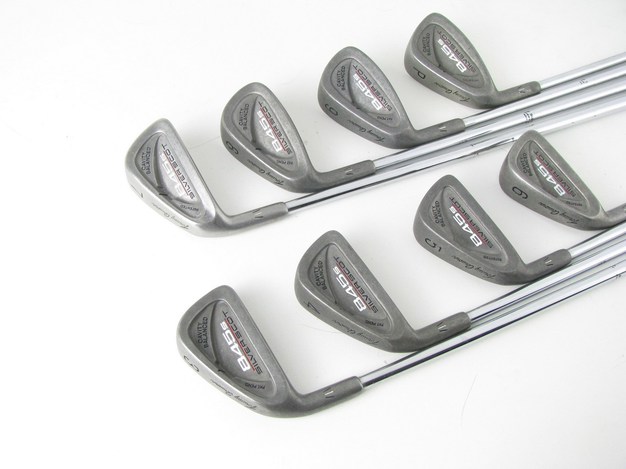 LEFT HAND Mint Tommy Armour Silver Scot 845s iron set 3-PW w