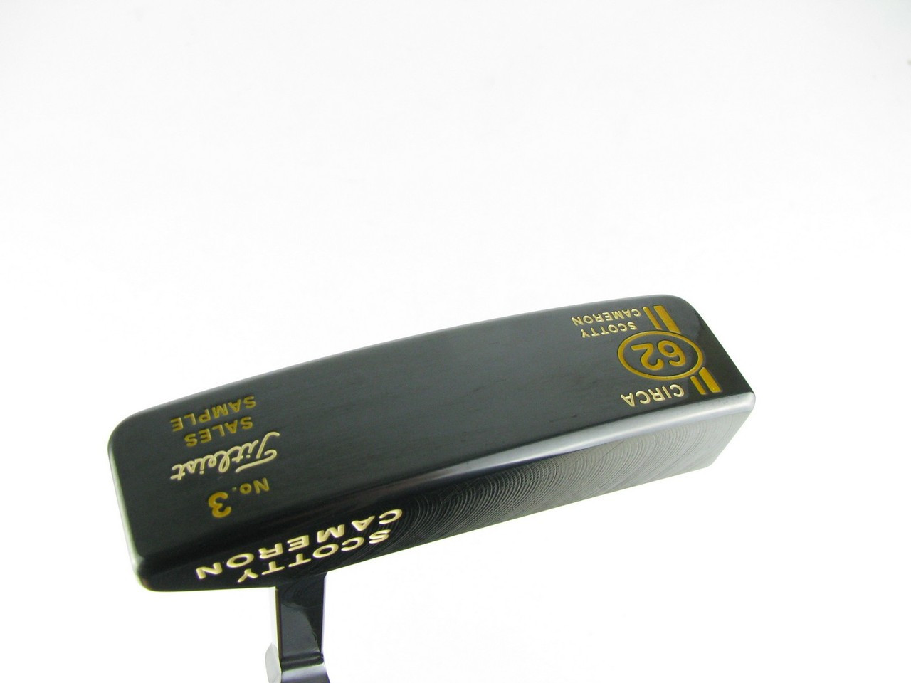 超希少 新品未使用CAMERON CIRCA 62 No 3 34.0 350G SCOTTY CAMERON CIRCA62 No.3 350G 34in Putter RH No Head