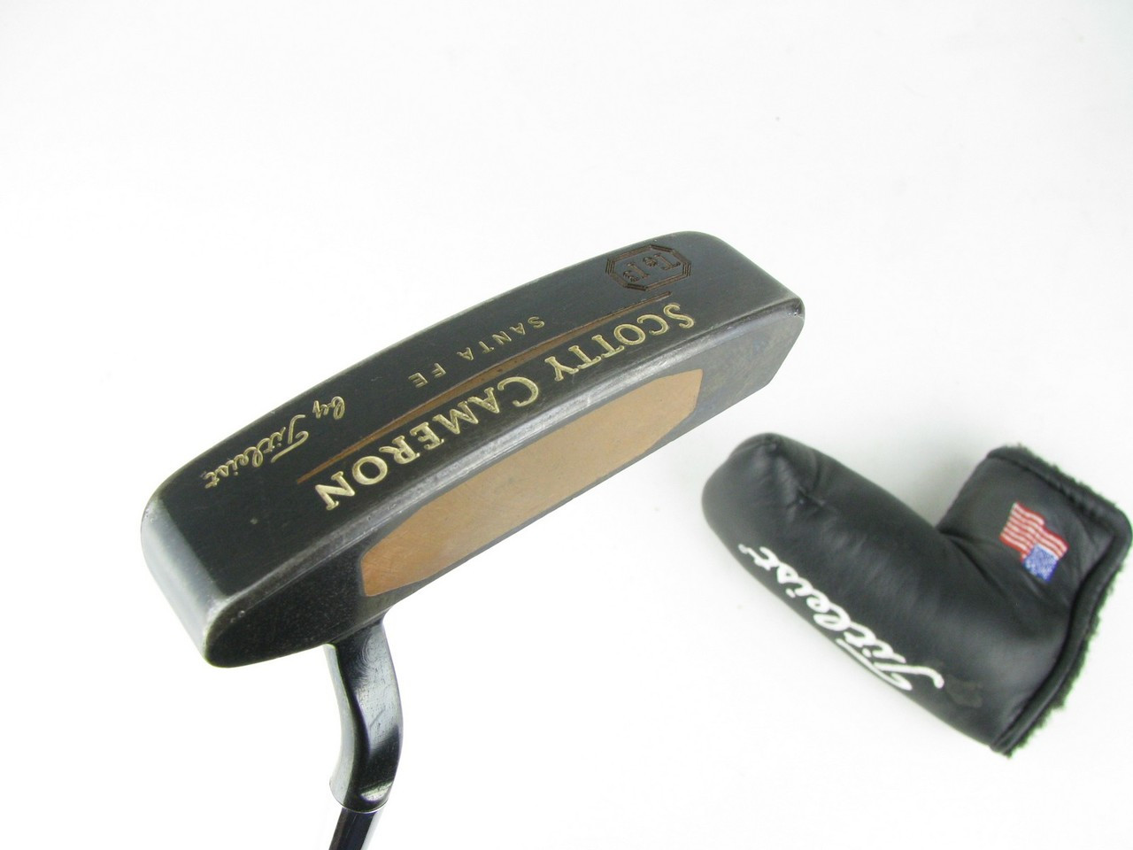 Scotty Cameron Santa Fe TeI3 sole stamp