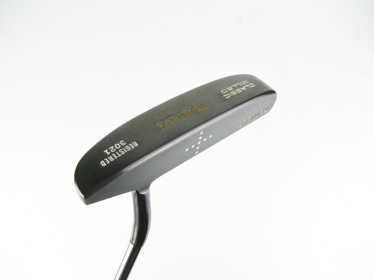 RARE Spalding T.P. Mills Classic Milled Registered 3021 Putter 35
