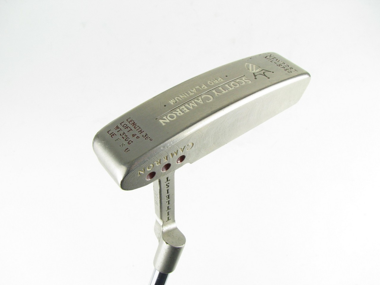 Scotty Cameron Titleist Pro Platinum Mil-Spec Newport Putter 36 inches (Out  of Stock)