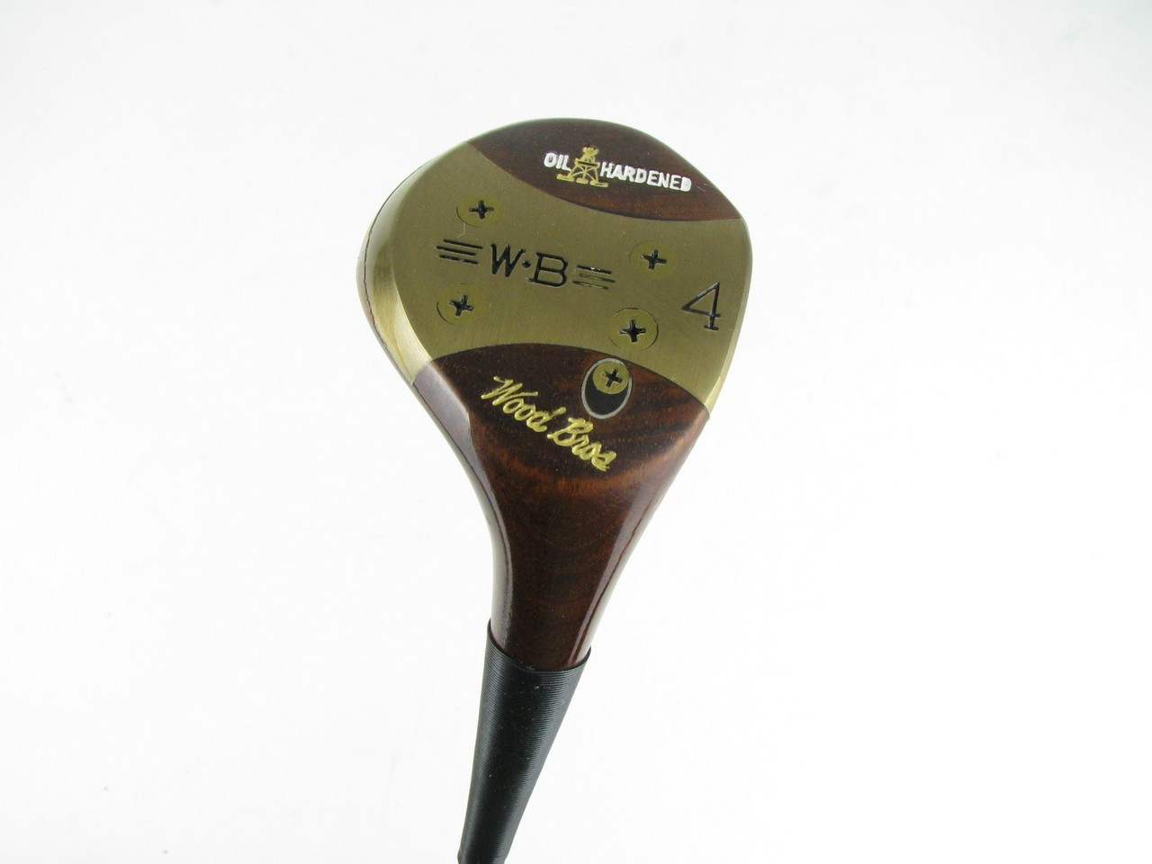 セール中　　　英国ウッド・ブラザーズ社 MINT Wood Bros Golf Oil Hardened Fairway 4 wood WOOD BROTHERS (Out