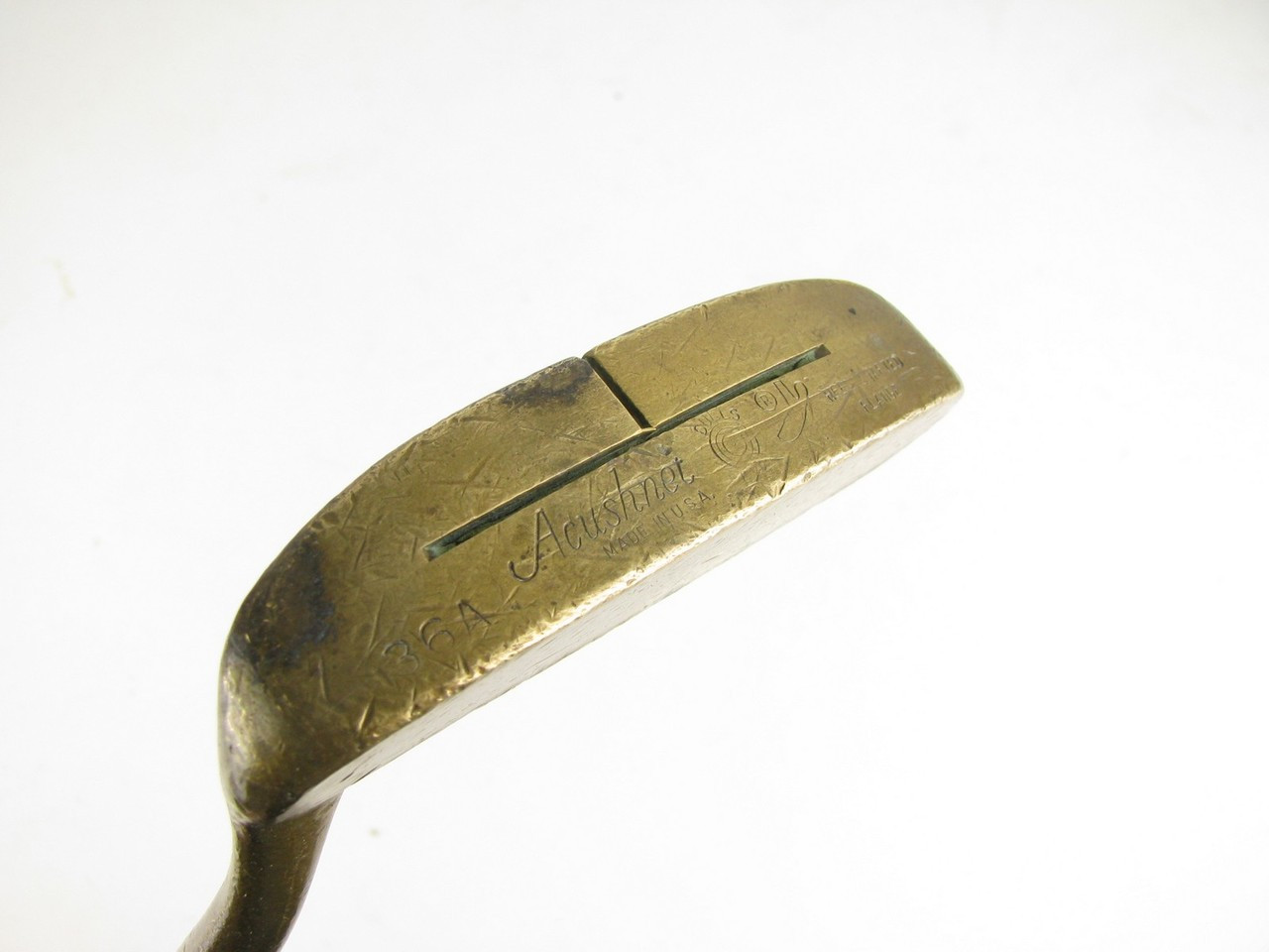 Acushnet Bulls Eye Heel Shafted Flange 36A Putter 35 inches (Out