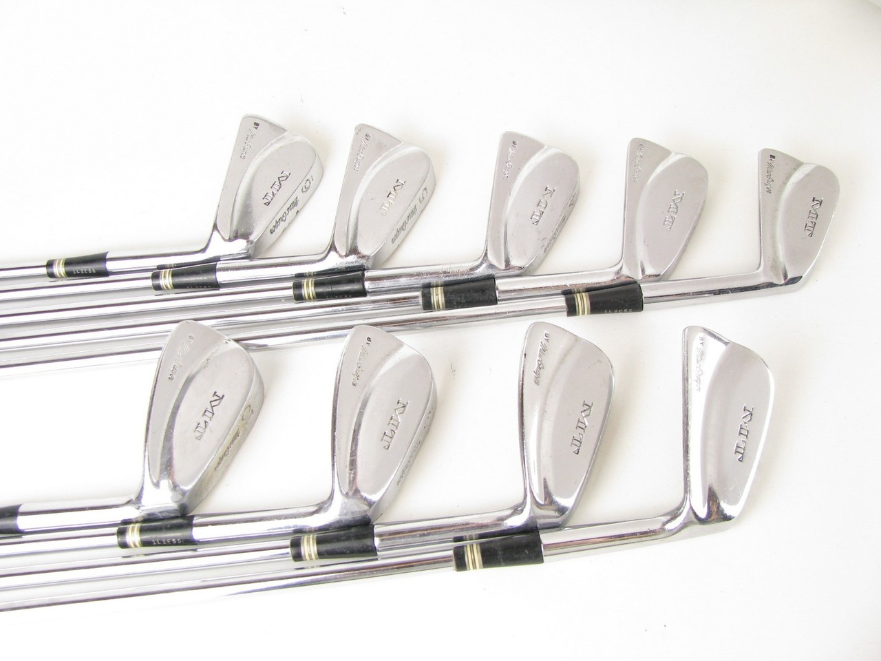 VINTAGE MacGregor MT iron set 2-PW w/ Steel Tourney Lite 2 Medium