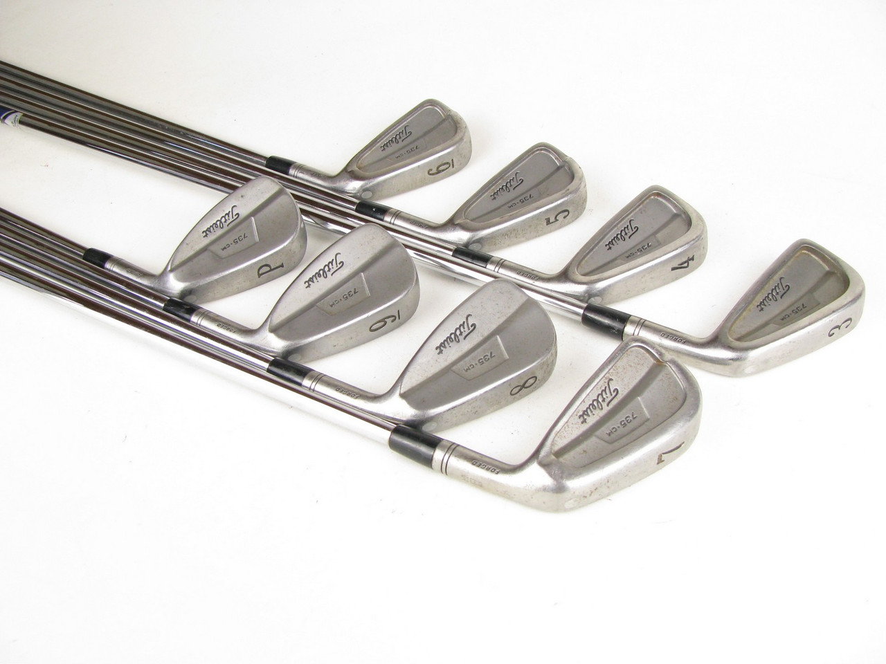 Titleist 735-CM Forged iron set 3-PW w/ Steel Project X Rifle 5.0