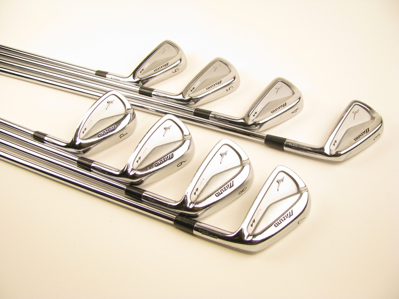 Mizuno MP-64 Forged iron set 3-PW w/ Steel Project X 6.0 Stiff Mizuno MP-64 Forged iron set 3-PW w/ Steel Project X 6.0 Stiff