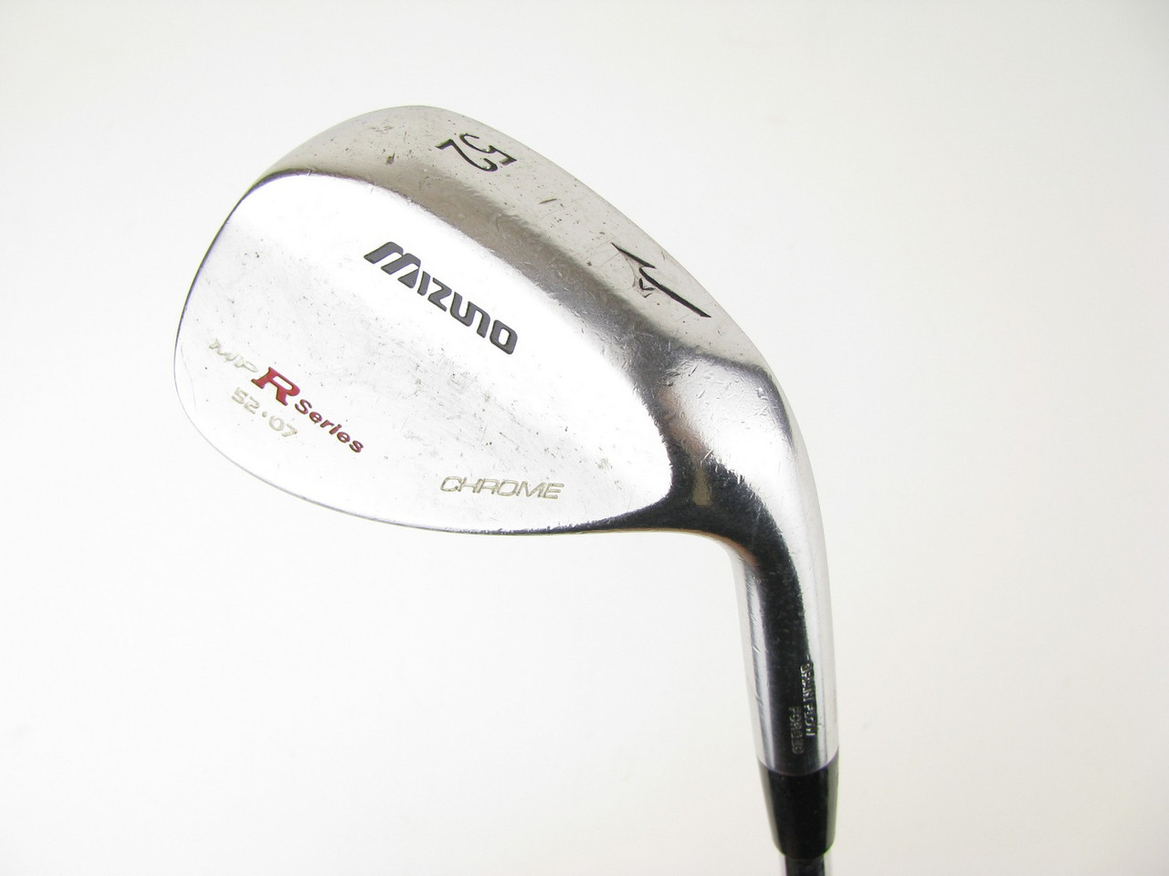 Mizuno MP R-Series Satin Chrome Gap Wedge 52 degree 52-07 w/ Steel
