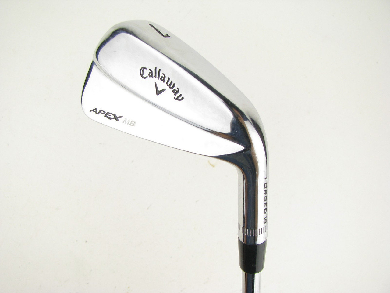 Callaway Apex MB 18 Single 7 iron w/ Steel Project X Rifle 6.0