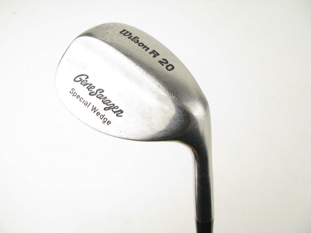 VINTAGE Wilson R20 Gene Sarazen Special Wedge w/ Brown Steel Shaft