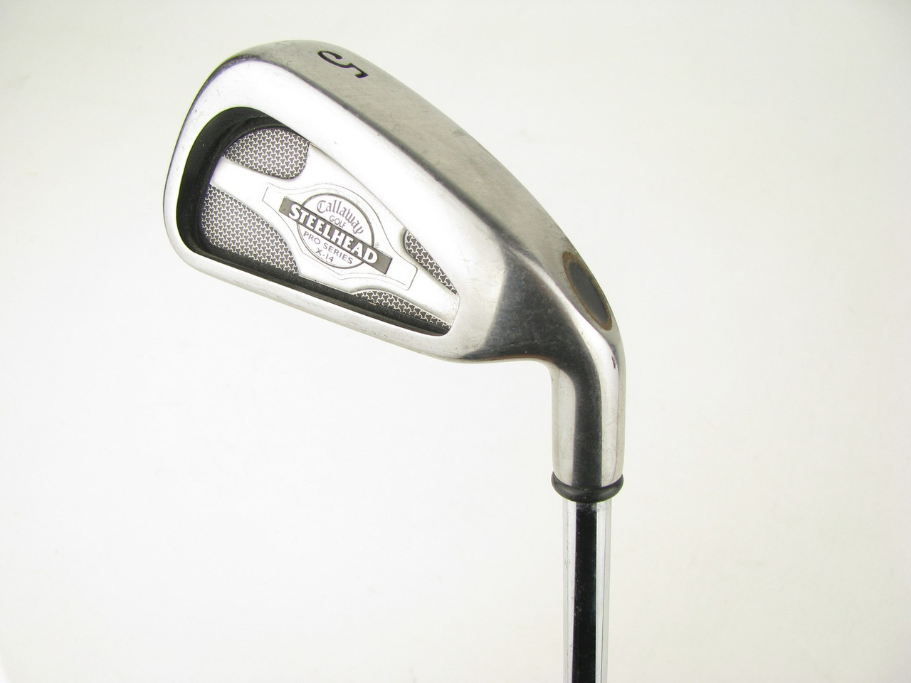 Callaway Steelhead X-14 Pro Series 5 Iron w/ Steel Rifle 5.5