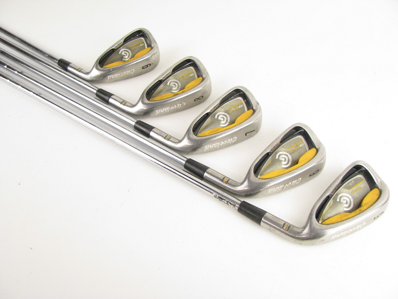 Cleveland CG Gold iron set 5-9 iron NO PW w/ Steel Regular (Out of