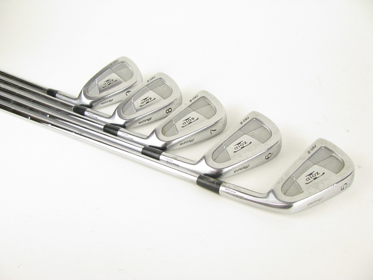 Mizuno T-Zoid Pro II iron set 5-9 iron with Steel Dynamic Gold Sensicore  S300