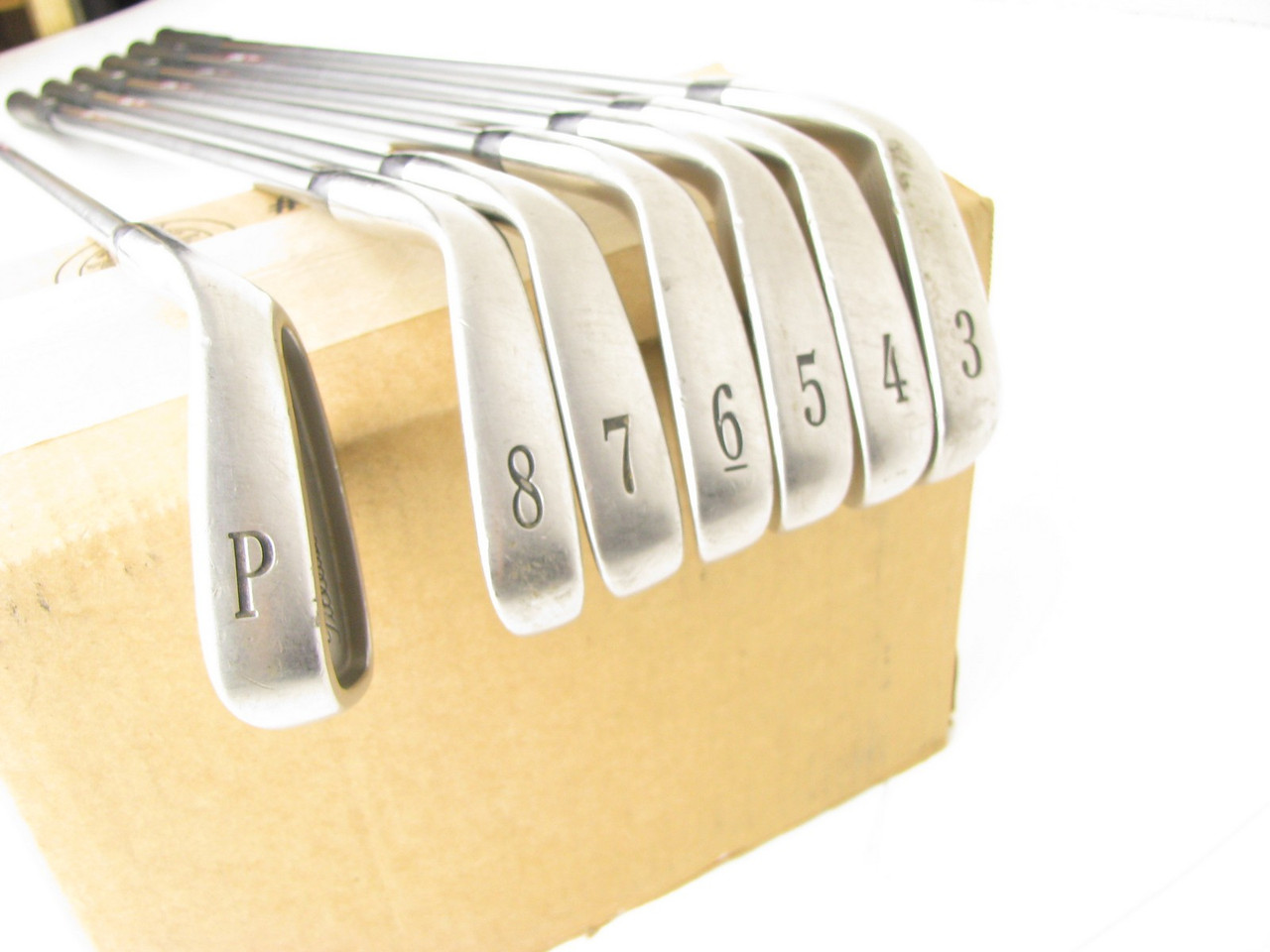 Titleist 804 OS Forged iron set 3-PW - MISSING 9 iron w/ Graphite
