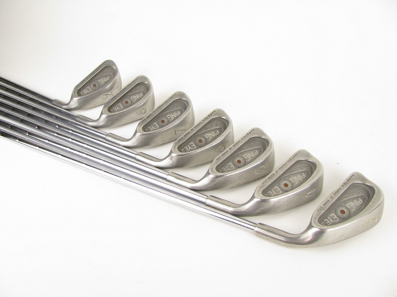 Ping Eye2 BROWN DOT iron set 3-9 iron NO PW w/ Steel K-Shaft (Out of Stock)