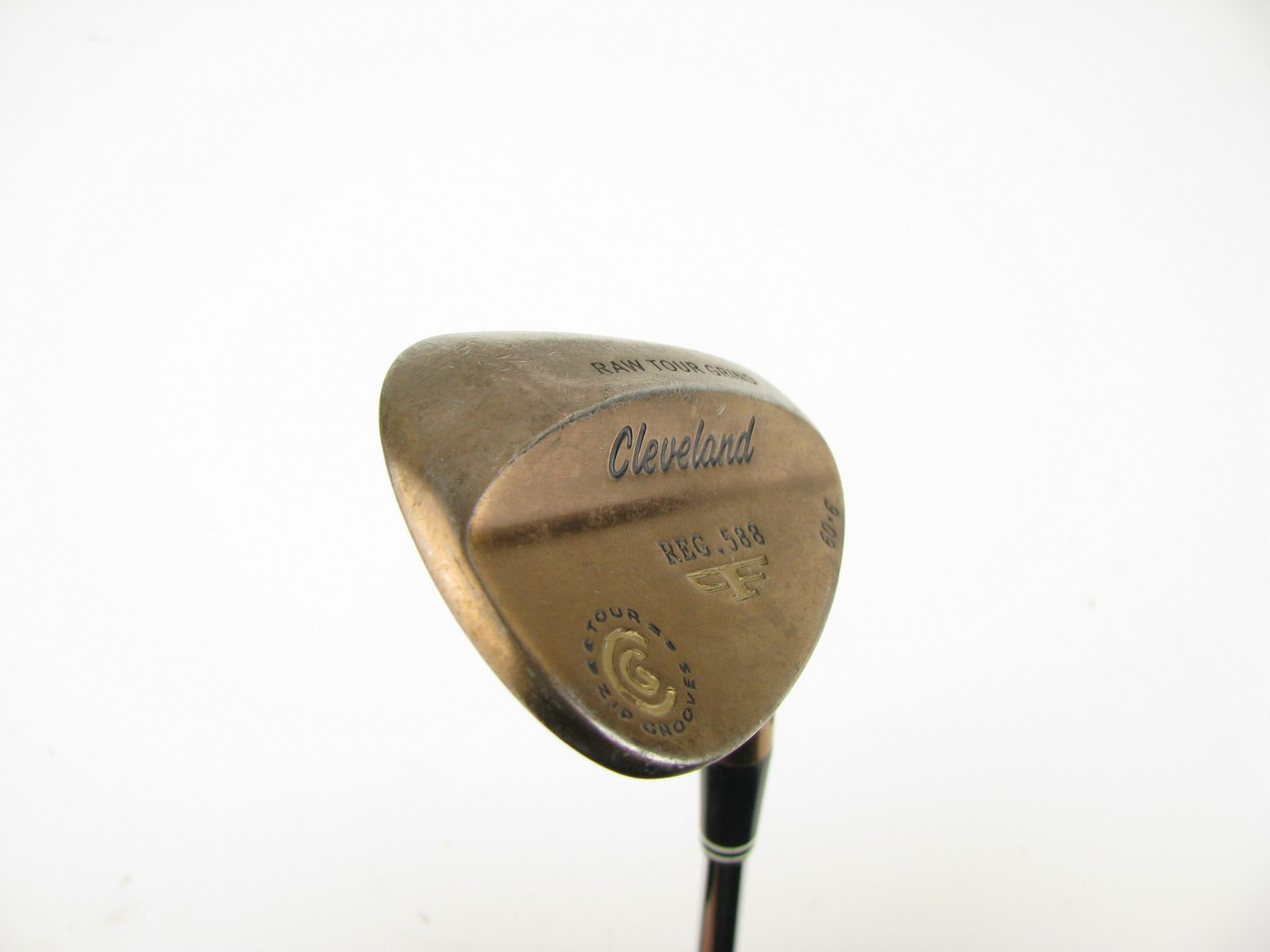 Cleveland 588 Tour Zip Grooves Raw Tour Grind Lob Wedge 60 degree