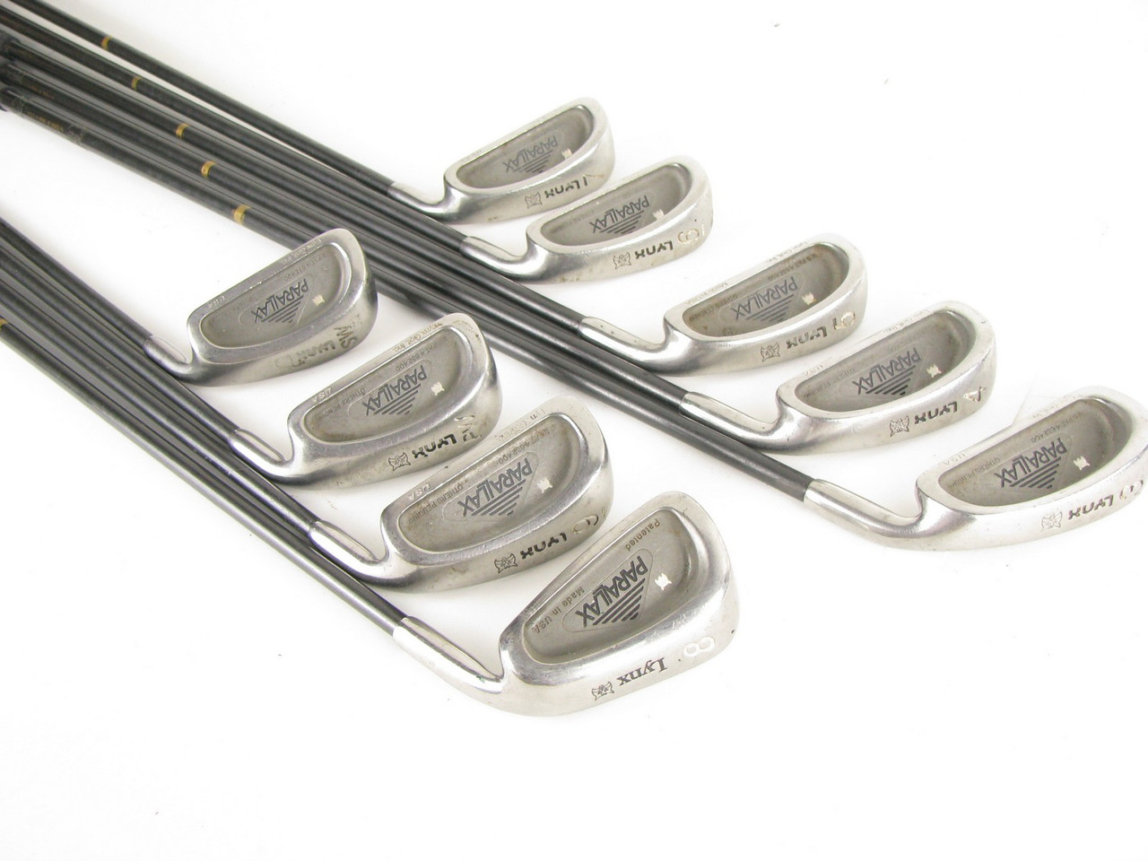 Lynx Parallax USA iron set 3-PW+SW w/ Graphite Stiff (Out of Stock