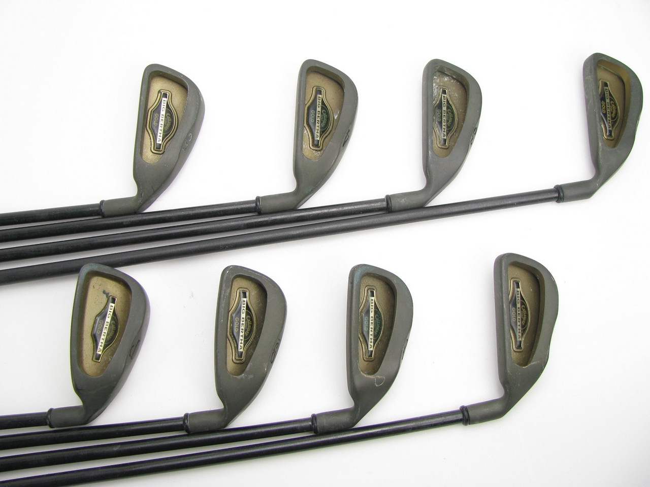 Callaway Big Bertha Gold iron set 2-PW MISSING 7 iron w/ Graphite