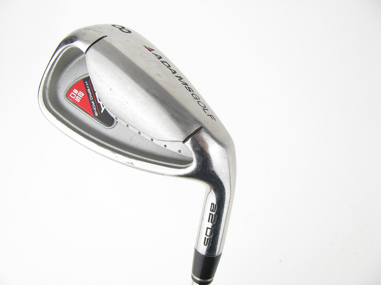 Adams Idea a2OS Single 8 iron w/ Steel Performance Lite Regular