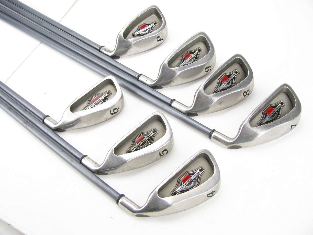 Callaway Big Bertha 1994 iron set 4-PW w/ Graphite RCH 90