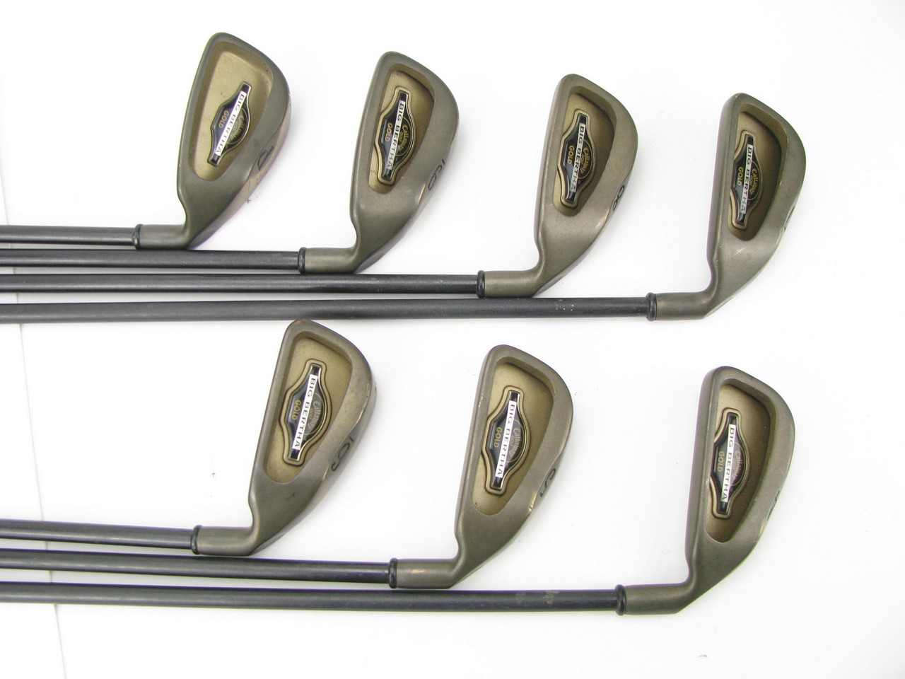 Callaway Big Bertha Gold iron set 4-PW w/Graphite RCH 96 Light