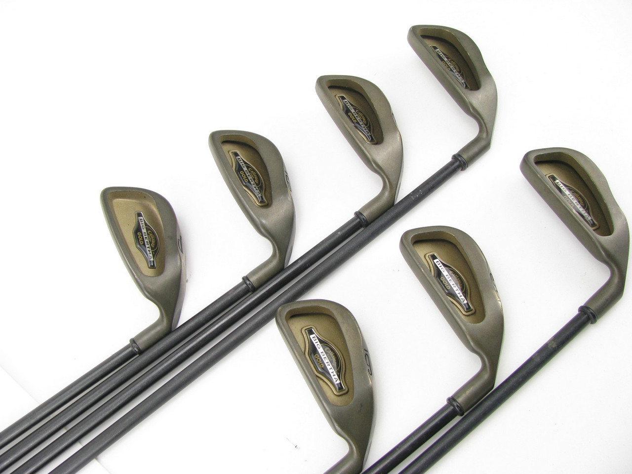 Callaway Big Bertha Gold iron set 4-PW w/Graphite RCH 96 Light