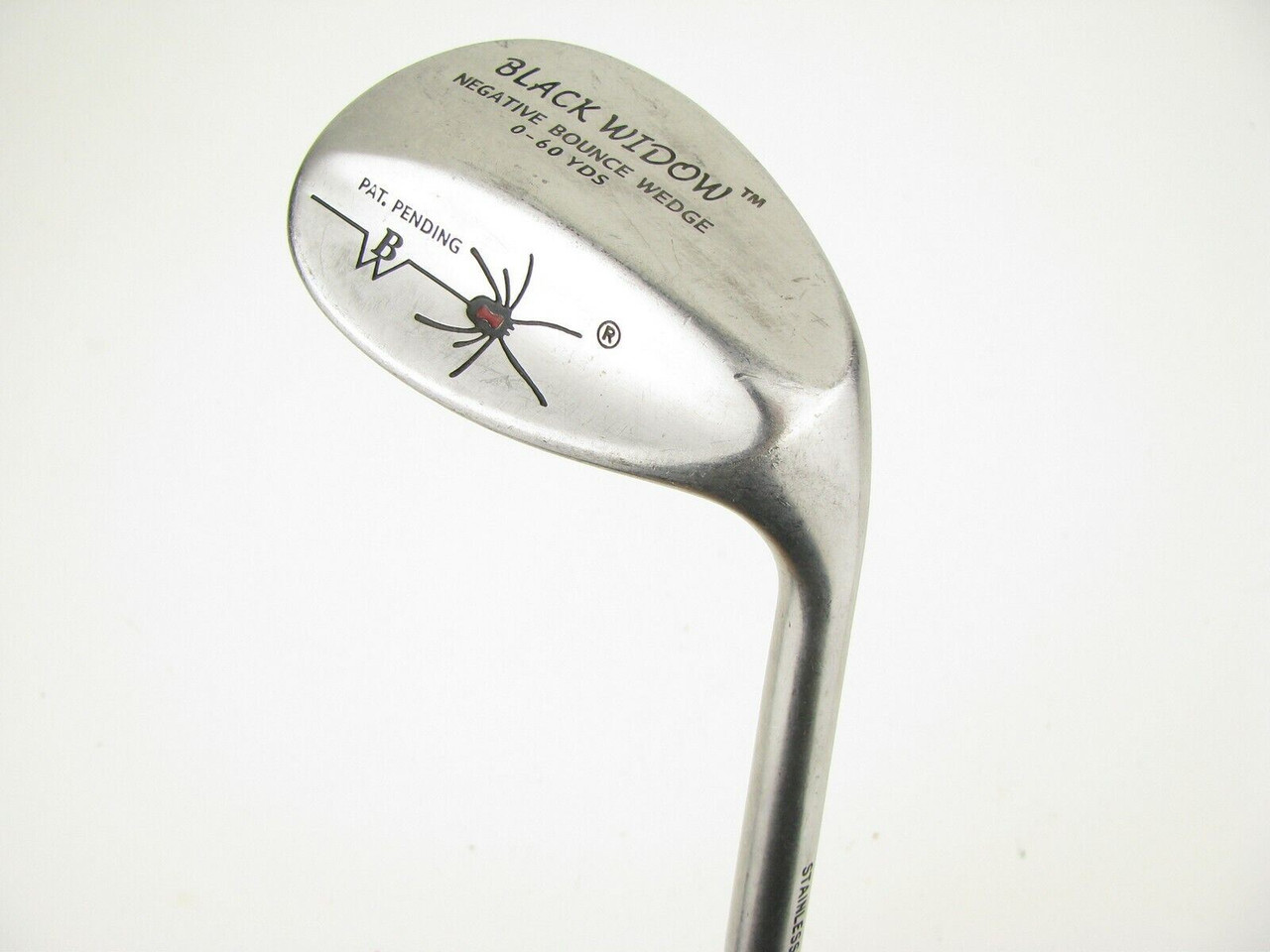 Black Widow Negative Bounce Wedge 0-60 Yard Wedge with Graphite