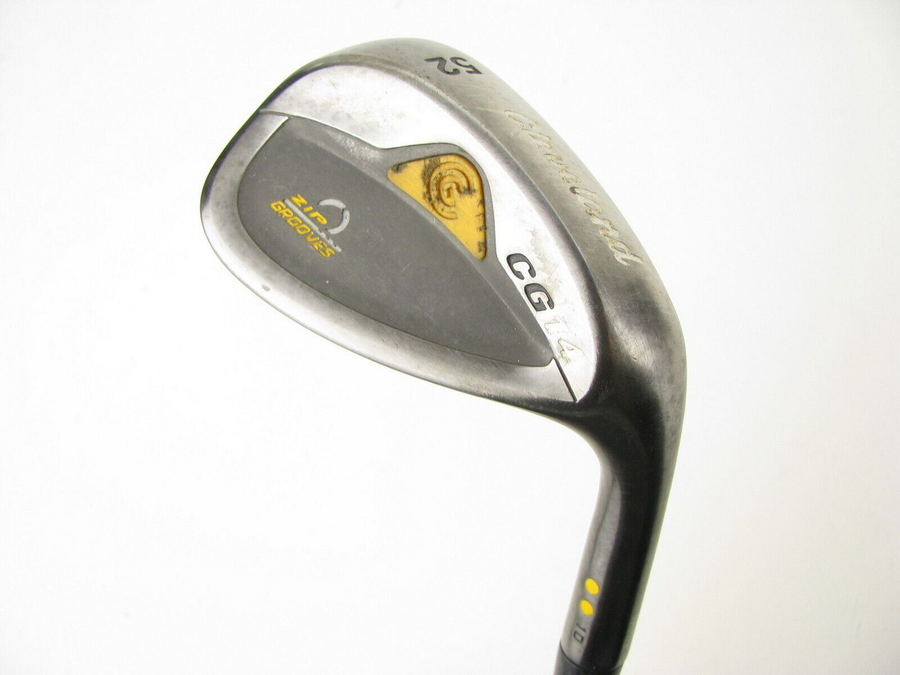 Cleveland CG14 Zip Groove Black Pearl Gap Wedge 52 degree 52-10