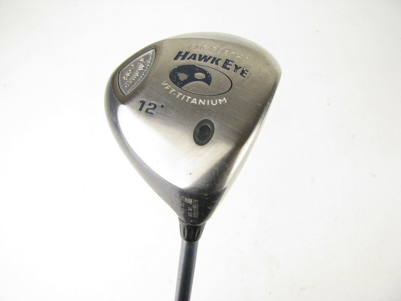 LADIES Callaway Big Bertha Hawk Eye VFT Ti Driver 12 degree with Graphite