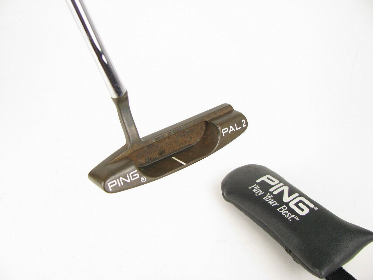 Ping Pal2 Beryllium Copper BeCu Putter 35 inches +Headcover