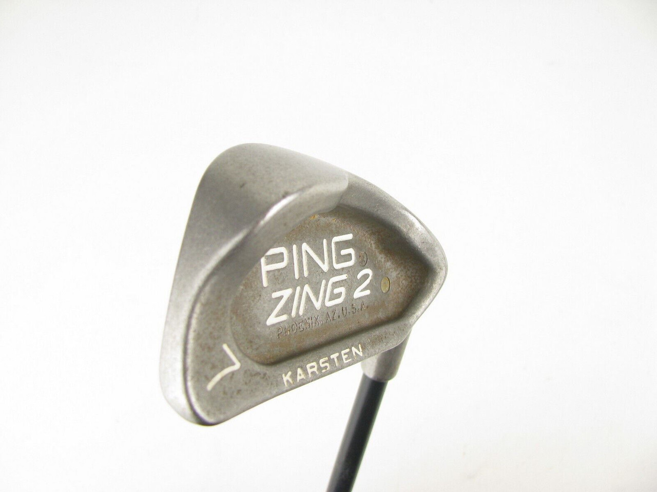 Ping Zing 2 GOLD DOT 7 iron with Graphite Karsten 101 Stiff 35.5