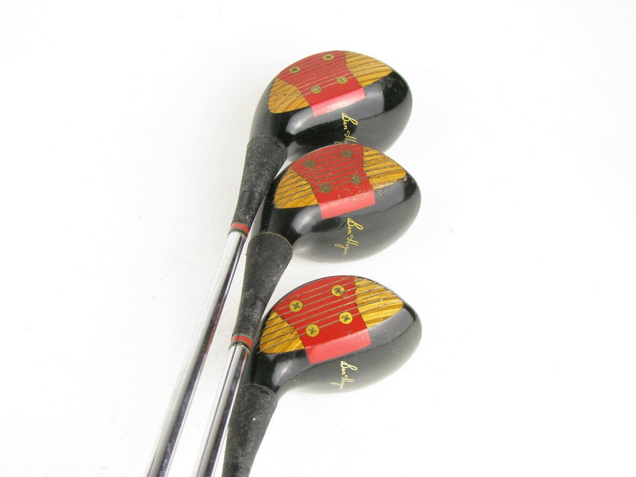 Set of 3 VINTAGE Ben Hogan Woods 1, 3, and 5 with Steel Legend 3