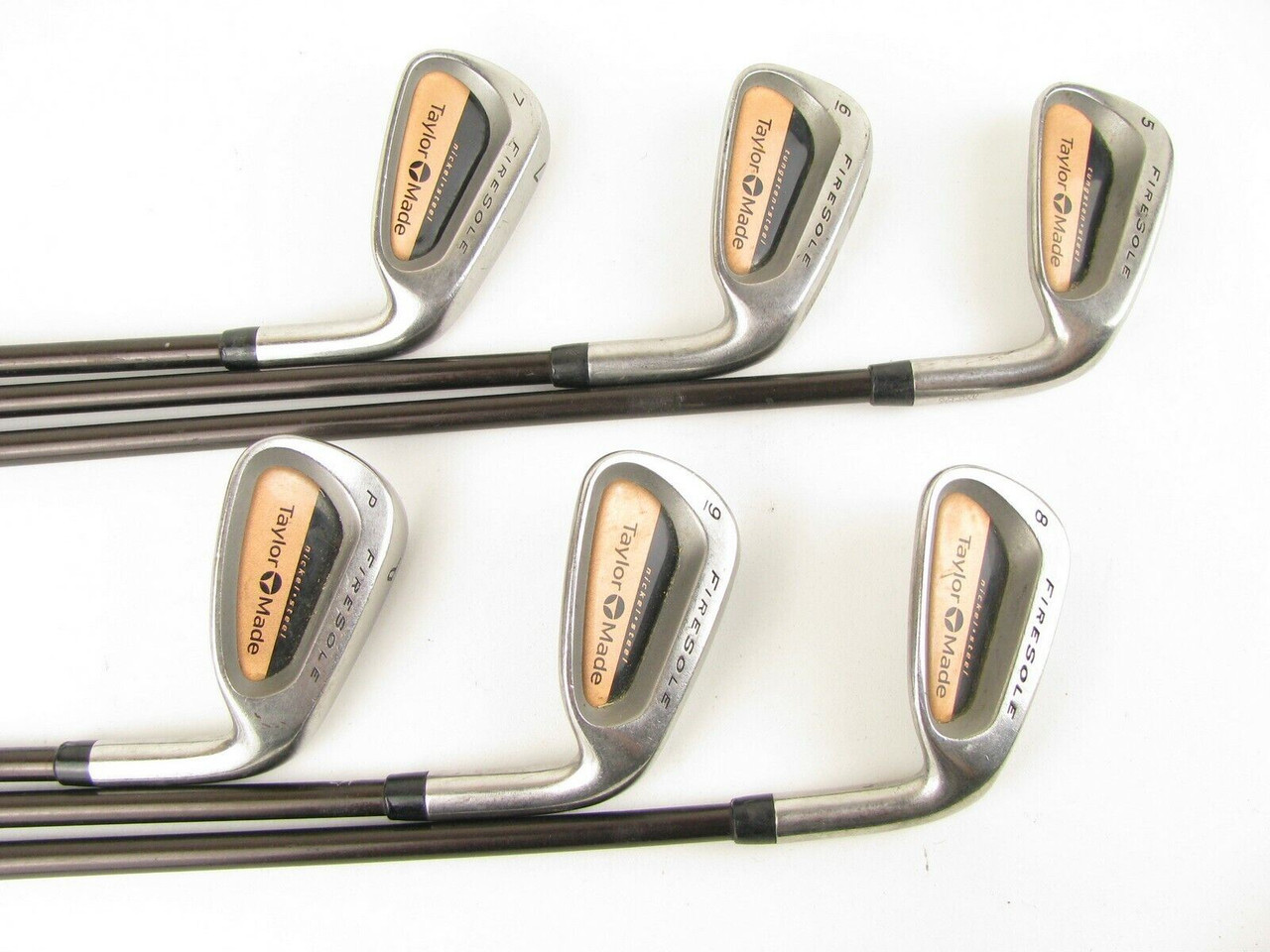 TaylorMade Firesole iron set 5-PW with Graphite Bubble S-90 Stiff