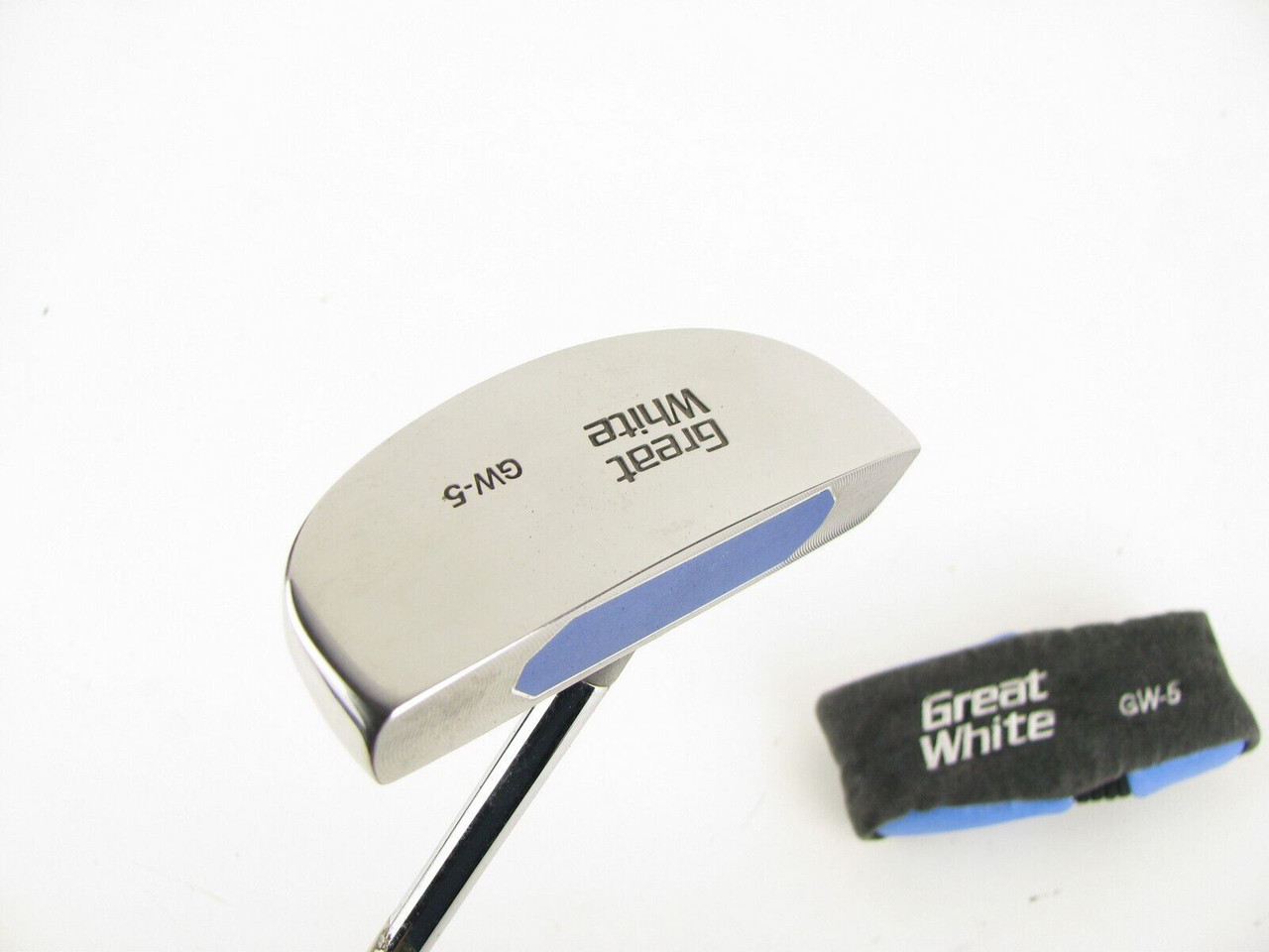 Tiger Shark Great White GW-5 Putter 41 inches +Headcover - Clubs n