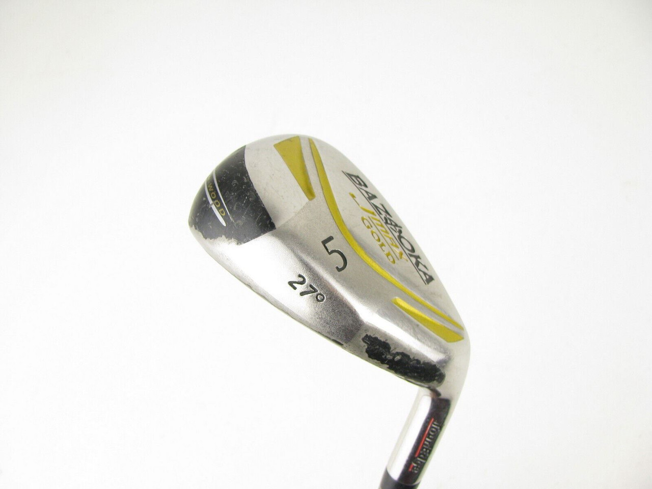 Tour Edge Bazooka JMax Gold 5 iron-wood 27 degree with Graphite