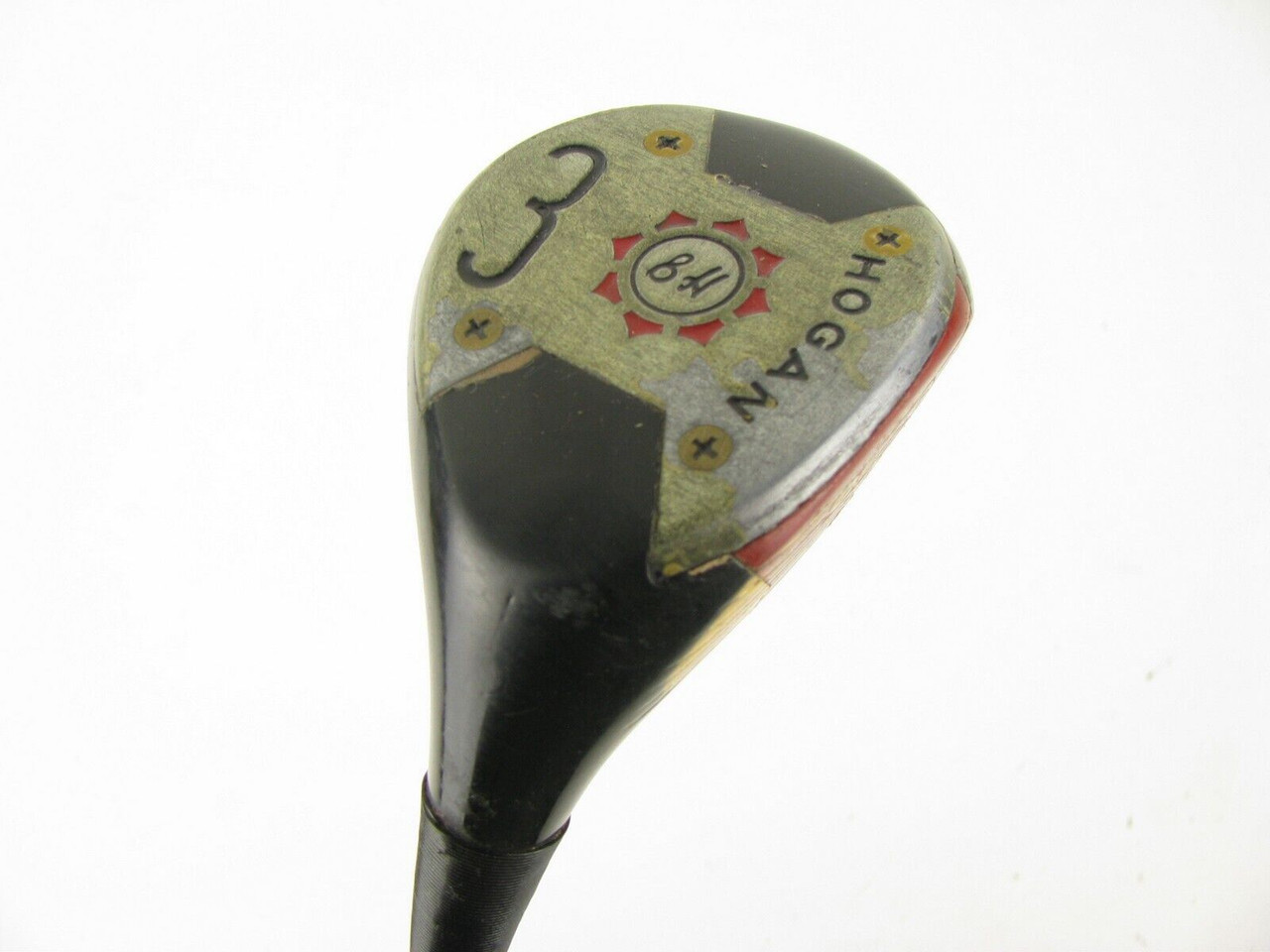 VINTAGE Ben Hogan Black Fairway 3 wood with Steel Apex 3 Regular