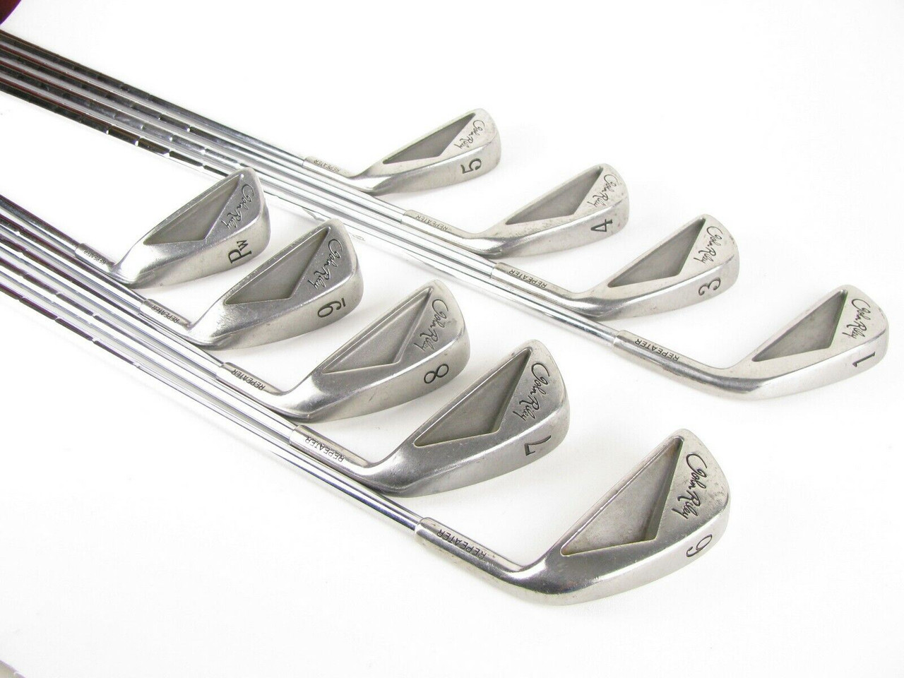 John Riley Rower VINTAGE John Riley Repeater iron set 1, 3-PW with Steel A-Flex - Clubs ...