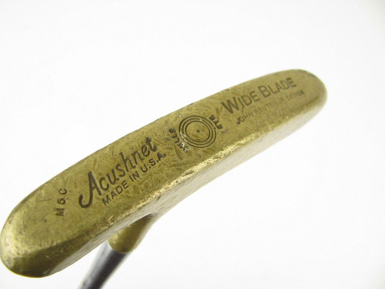 Acushnet Bulls Eye Pre-Scotty Cameron Wide Blade Putter 35 inches