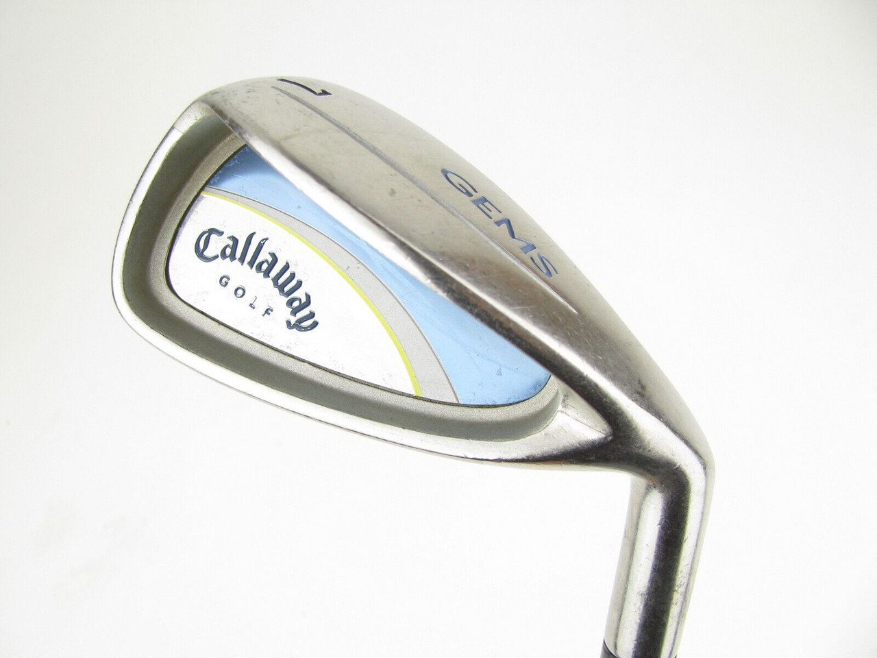 LADIES Callaway Gems 7 iron with Graphite 55g W-Flex - Clubs