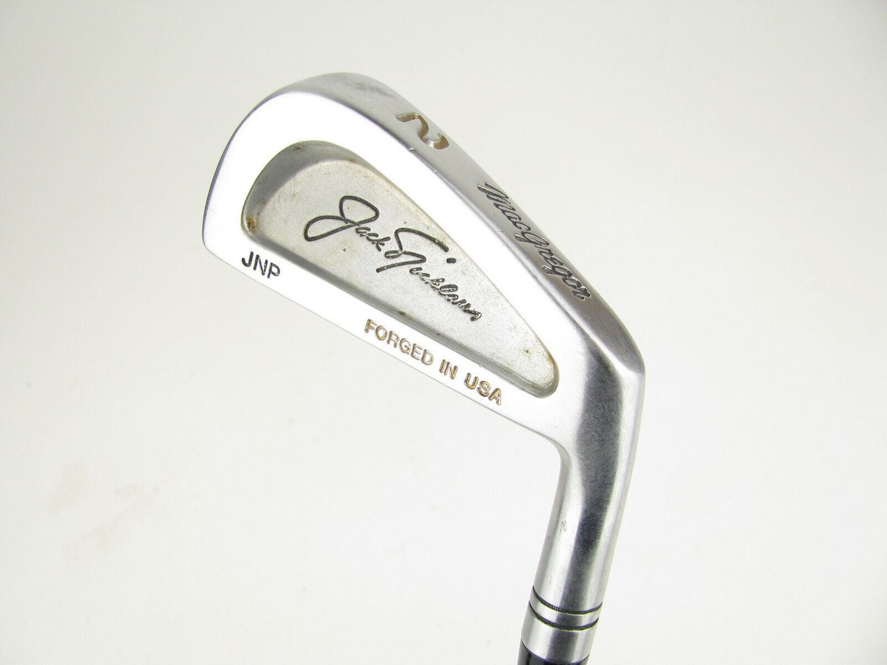シマノパーフェクションジャンク品 Macgregor Jack Nicklaus JNP Forged 2 iron with Steel Stiff - Clubs