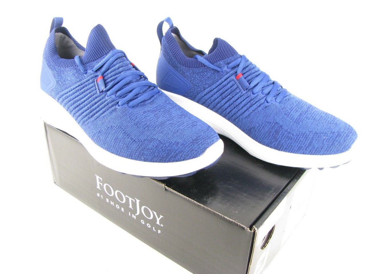 NEW Footjoy Flex XP Men's Golf Shoe Size 10, Style #56268 BLUE