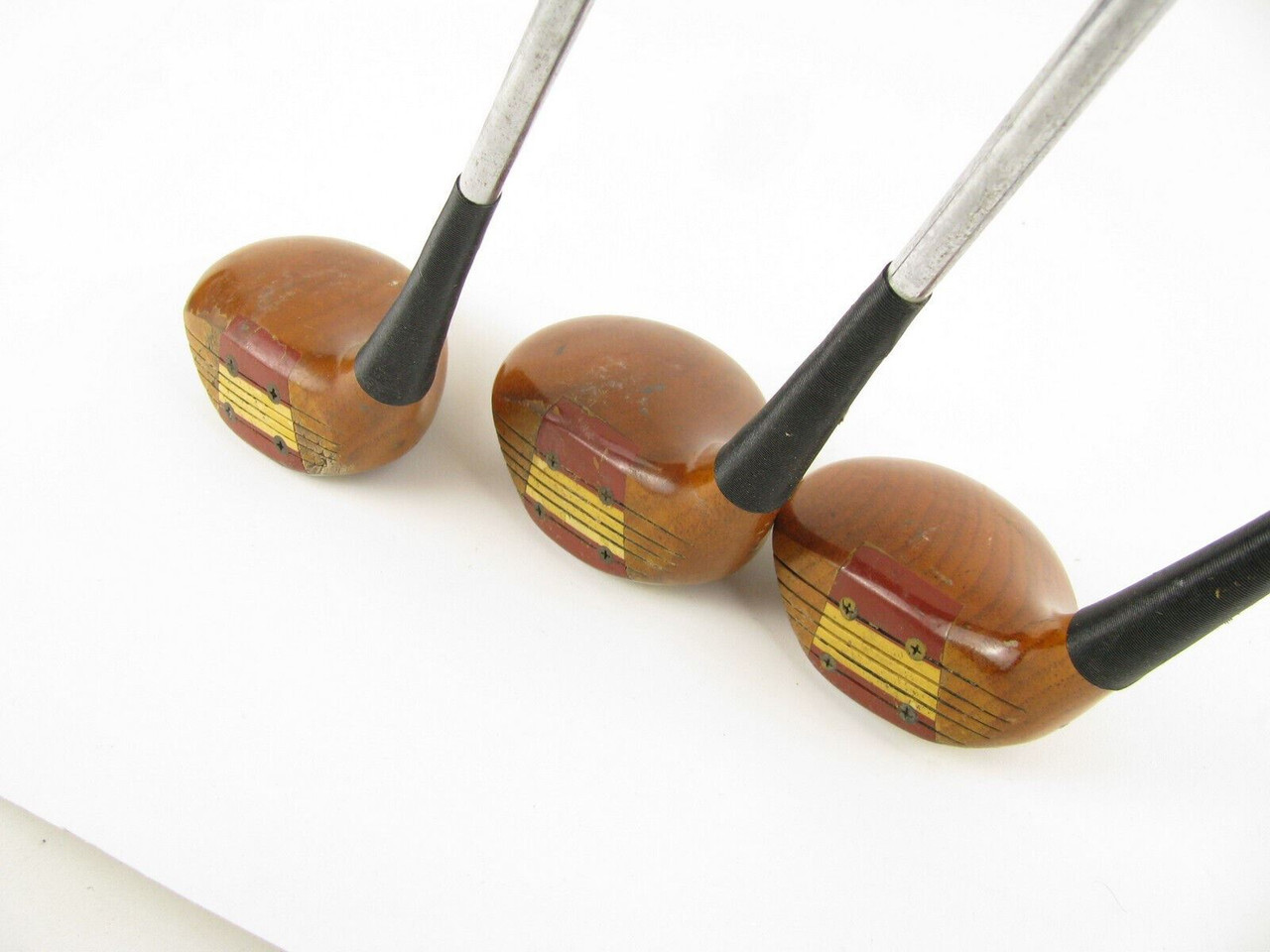 Set of 3 Macgregor Synchrolite Eye-O-Matic M95 Oil Hardened