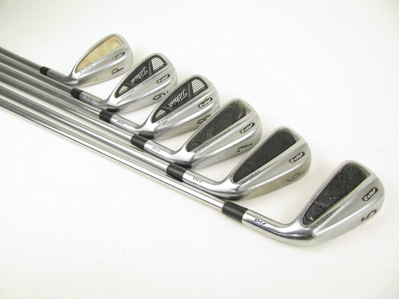 Titleist AP2 710 iron set 5-PW with Project X Flighted 6.0 Stiff