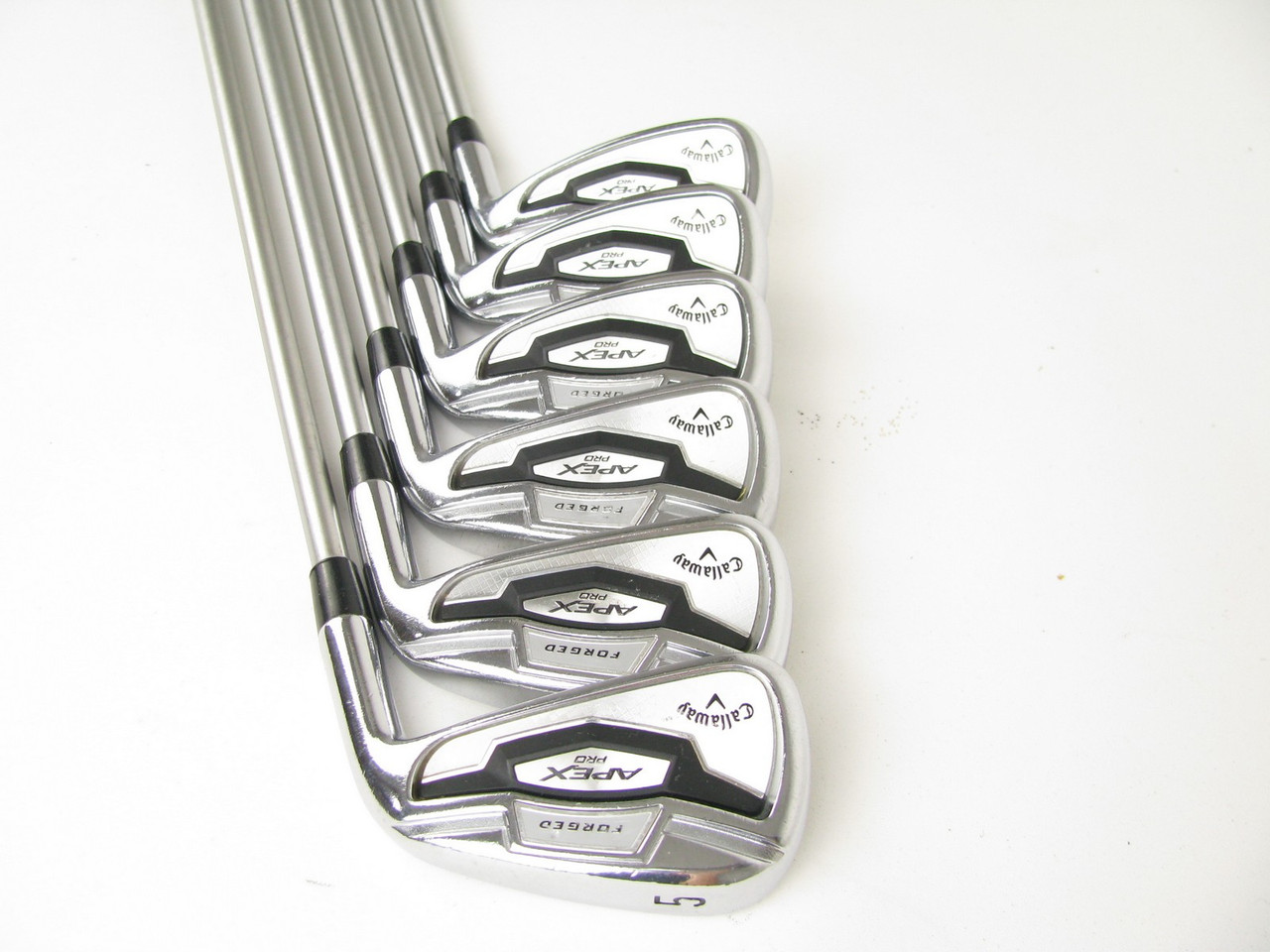 Callaway Apex Pro 16 Forged iron set 5-PW with Steel KBS Tour 125
