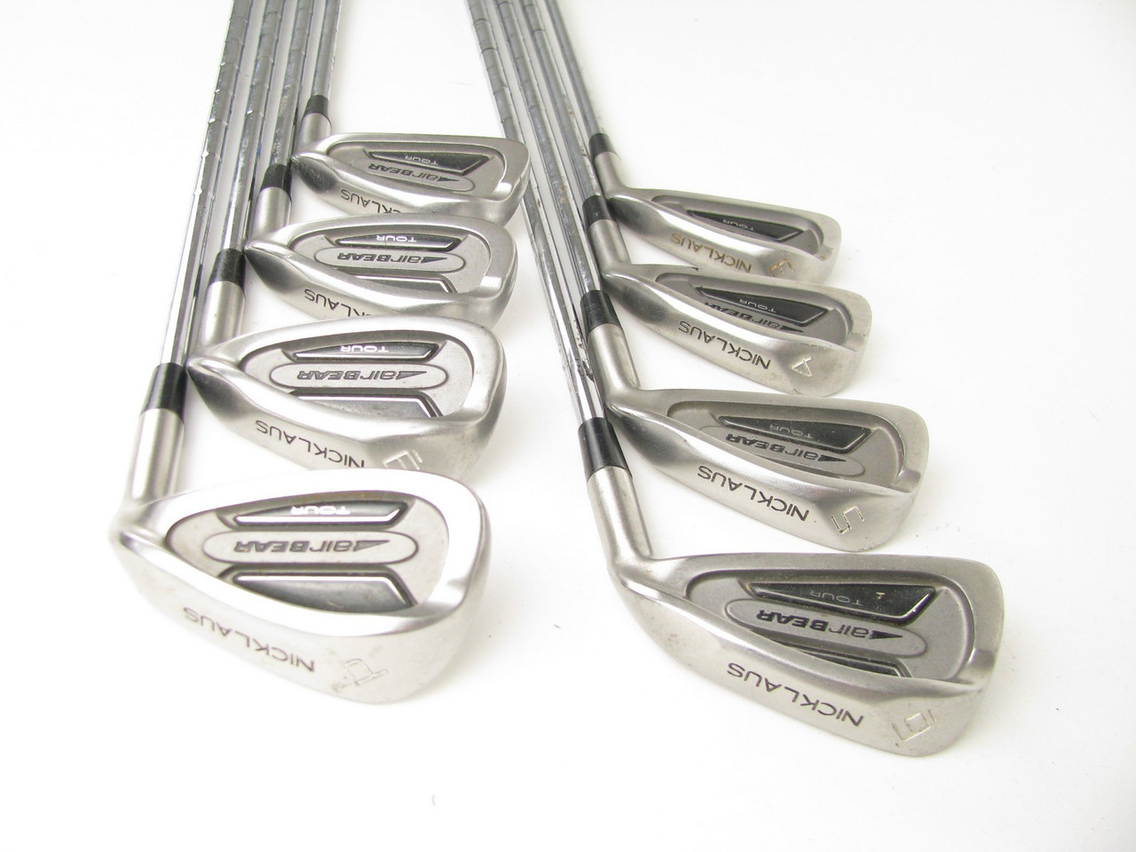 Nicklaus Air Bear Tour iron set 3-PW with Steel Crack Shaft Stiff  display picture 1