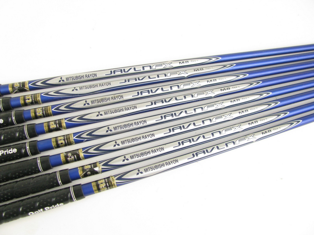 Mitsubishi Rayon Javln FX Mi8 Stiff Graphite iron shaft PULLOUTS