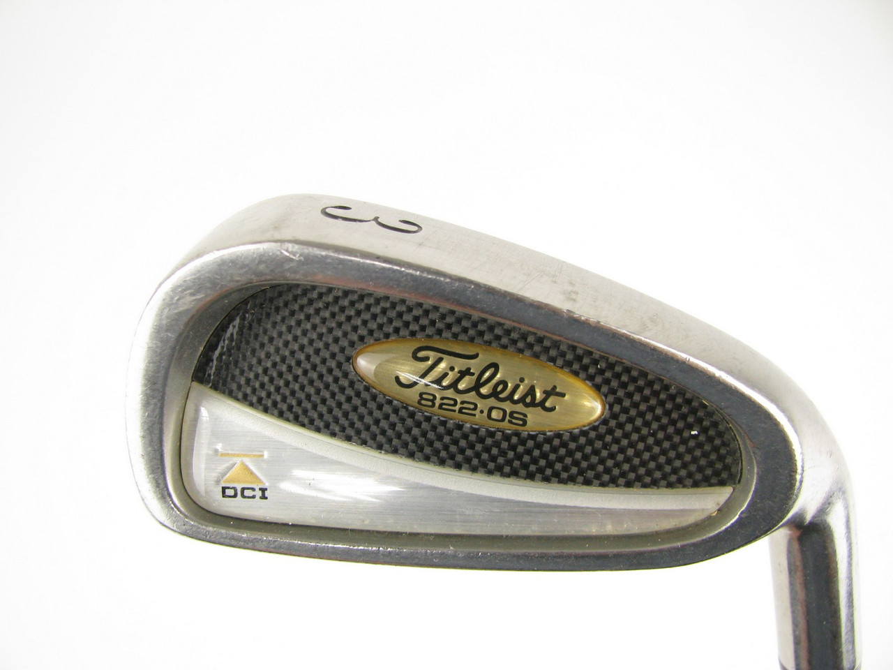 Titleist DCI 822-OS 3 iron with Steel Dynamic Gold Sensicore S300