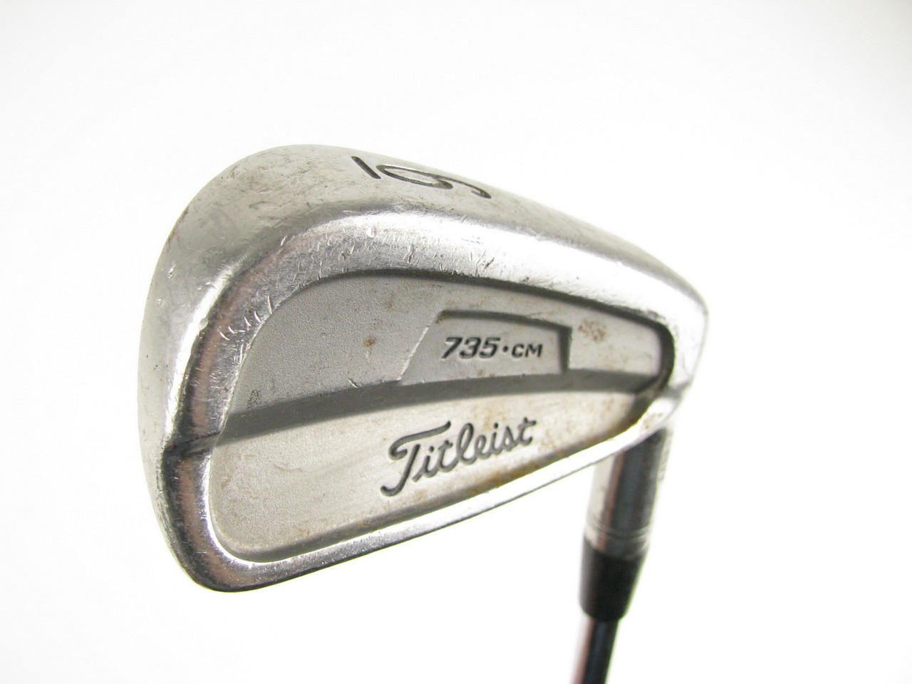 Titleist 735-CM Forged 6 iron with Steel NS Pro 970 Regular