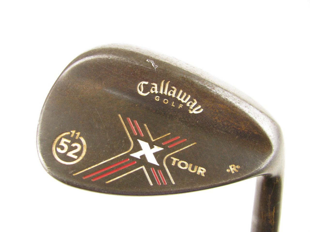 Callaway X Tour Vintage Gap Wedge 52 degree 52-11 with Steel Wedge